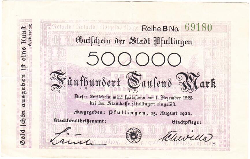 1pfullingen_notgeld1923_StAPf_S_histzahlungsmittel
